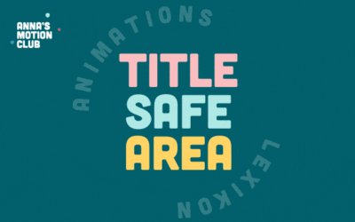 Title safe area i animation