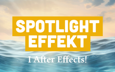 Spotlight Effekt i After Effects