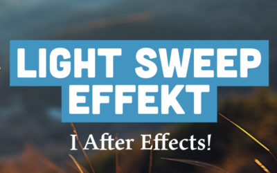 Light Sweep effekt i After Effects