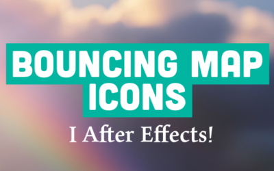 Bouncing Map Icons i After Effects