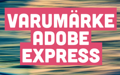 Varumärke i Adobe Express