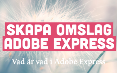 Skapa omslag i Adobe Express