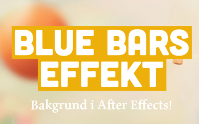 Blue Bars effekt i After Effects