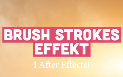 Brush strokes i After Effects